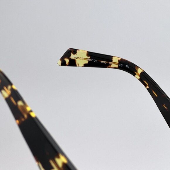 NEW Prada PRA06S 16O10C Tortoise Black Malt Yellow Square Unisex Sunglasses - Picture 12 of 13